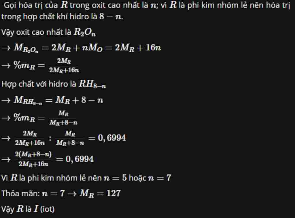 hoa-hoc-lop-10-1-oit-cao-nhat-cua-nguyen-to-r-co-dang-r-2-o-7-san-pham-khi-cua-r-voi-hidro-chua