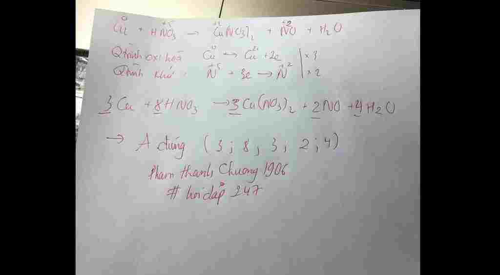 hoa-hoc-lop-10-cho-phuong-trinh-phan-ung-sau-cu-hno3-cu-no3-2-no-h2o-he-so-can-bang-cac-chat-tro