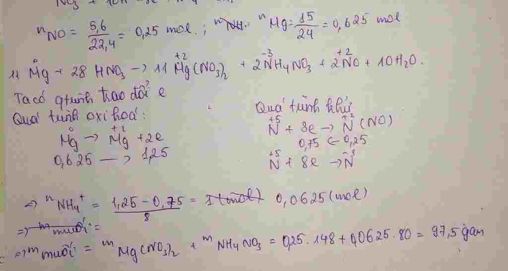 hoa-hoc-lop-10-giup-em-voi-a-hoa-tan-hoan-toan-15-gam-mg-trong-dung-dich-hno3-vua-du-thu-duoc-du