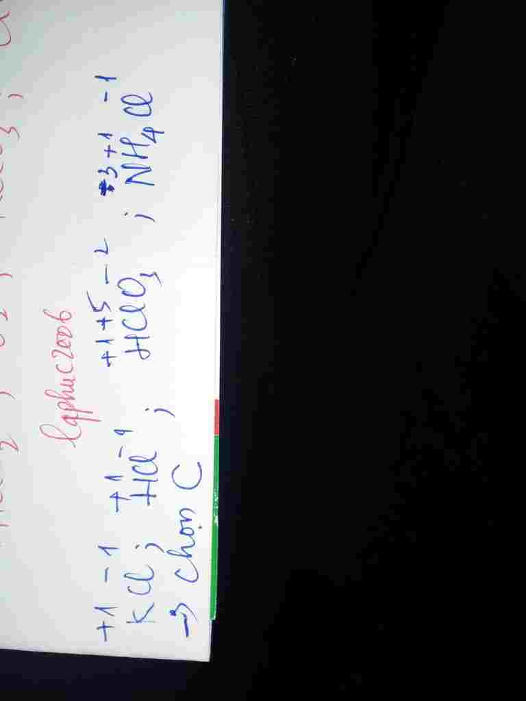 hoa-hoc-lop-10-hop-chat-co-clo-o-trang-thai-oi-hoa-duong-a-kcl-b-hcl-c-hclo3-d-nh4cl