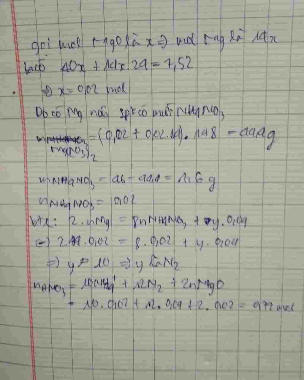 hoa-hoc-lop-11-cho-7-52g-hon-hop-gom-mgo-va-mg-co-ti-le-mol-tuong-ung-1-14-tac-dung-het-voi-dung