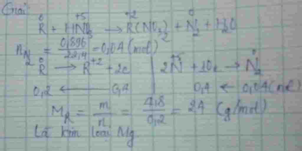 hoa-hoc-lop-11-hoa-tan-hoan-toan-8-4g-mot-kim-loai-r-co-hoa-tri-ii-bang-dung-dich-hno3-dac-thu-d