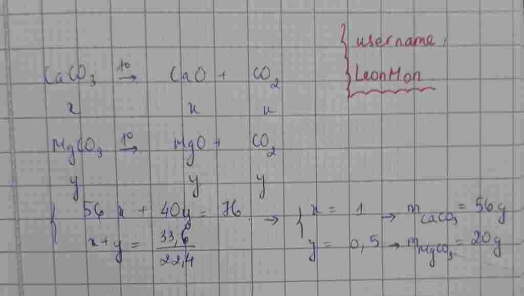 hoa-hoc-lop-11-nung-hon-hop-2-muoi-caco3-va-mgco3-thu-duoc-76g-2-oit-va-33-6lit-khi-dktc-khoi-lu