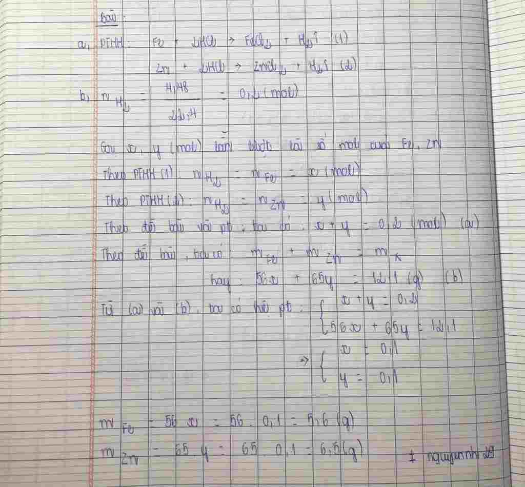 hoa-hoc-lop-12-cho-12-1gam-hon-hop-gom-fe-va-zn-tac-dung-voi-hcl-du-sau-phan-ung-thu-duoc-4-48li