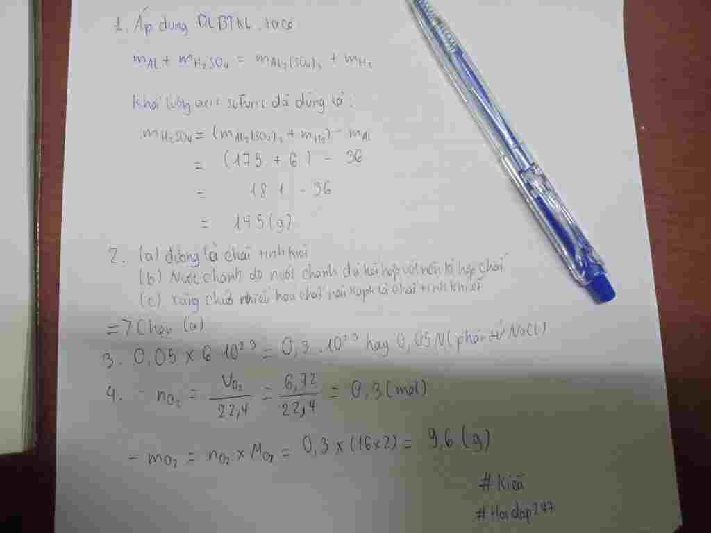 hoa-hoc-lop-8-1-cho-36-gam-nhom-tac-dung-voi-dung-dich-ait-sunfuric-cho-175-gam-nhom-sunfat-va-6