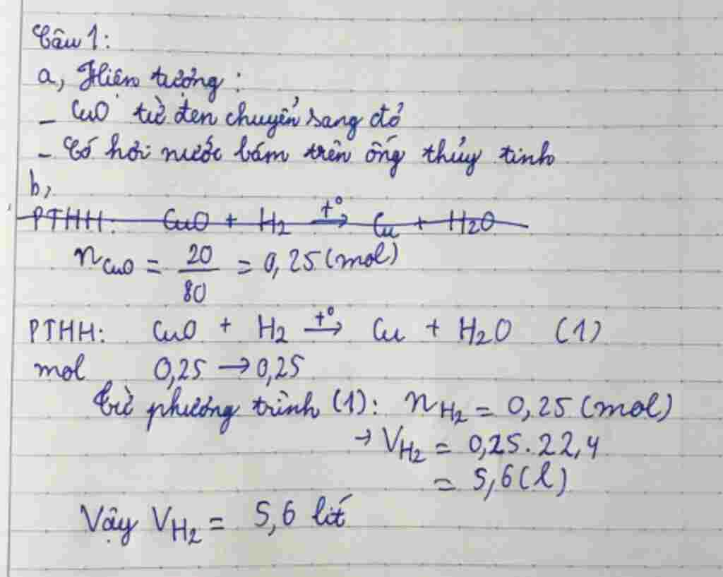 hoa-hoc-lop-8-bai-2-cho-luong-khi-hidro-di-qua-ong-thuy-tinh-chua-20-g-bot-dong-ii-oit-o-400-0c
