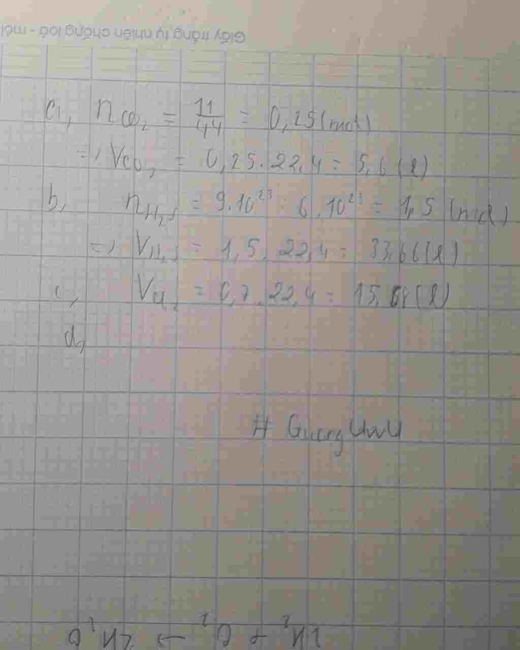 hoa-hoc-lop-8-bai-4-hay-tinh-the-tich-o-dkc-cua-a-11-g-khi-carbon-dioide-co2-c-0-7-mol-khi-clo-c