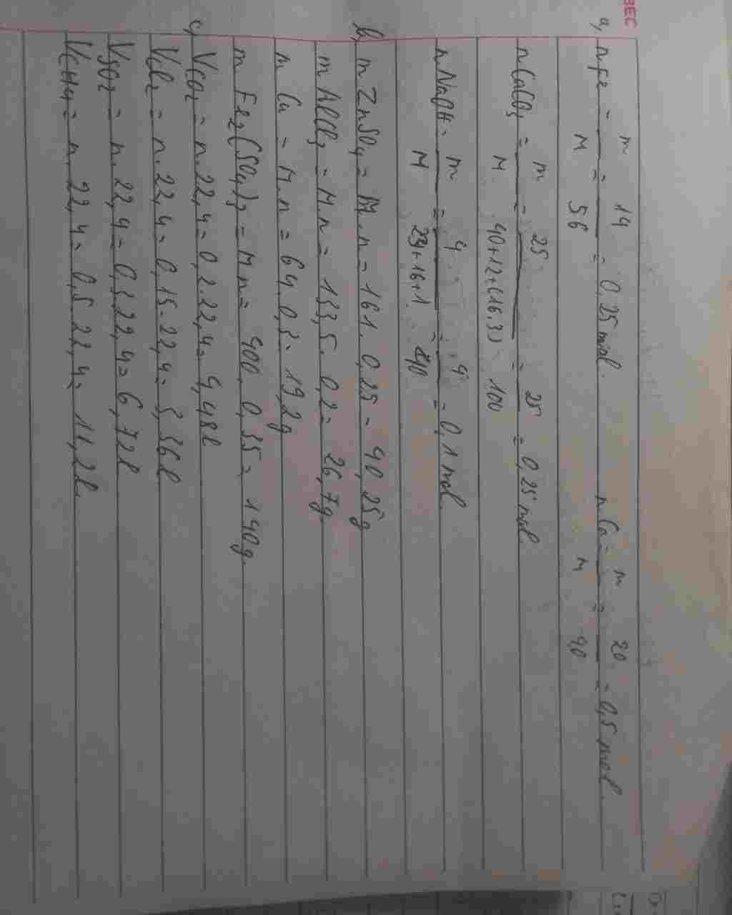 hoa-hoc-lop-8-bai-7-a-tinh-so-mol-cua-14g-fe-20g-ca-25g-caco3-4g-naoh-1-5-1023phan-tu-h2o-b-tinh