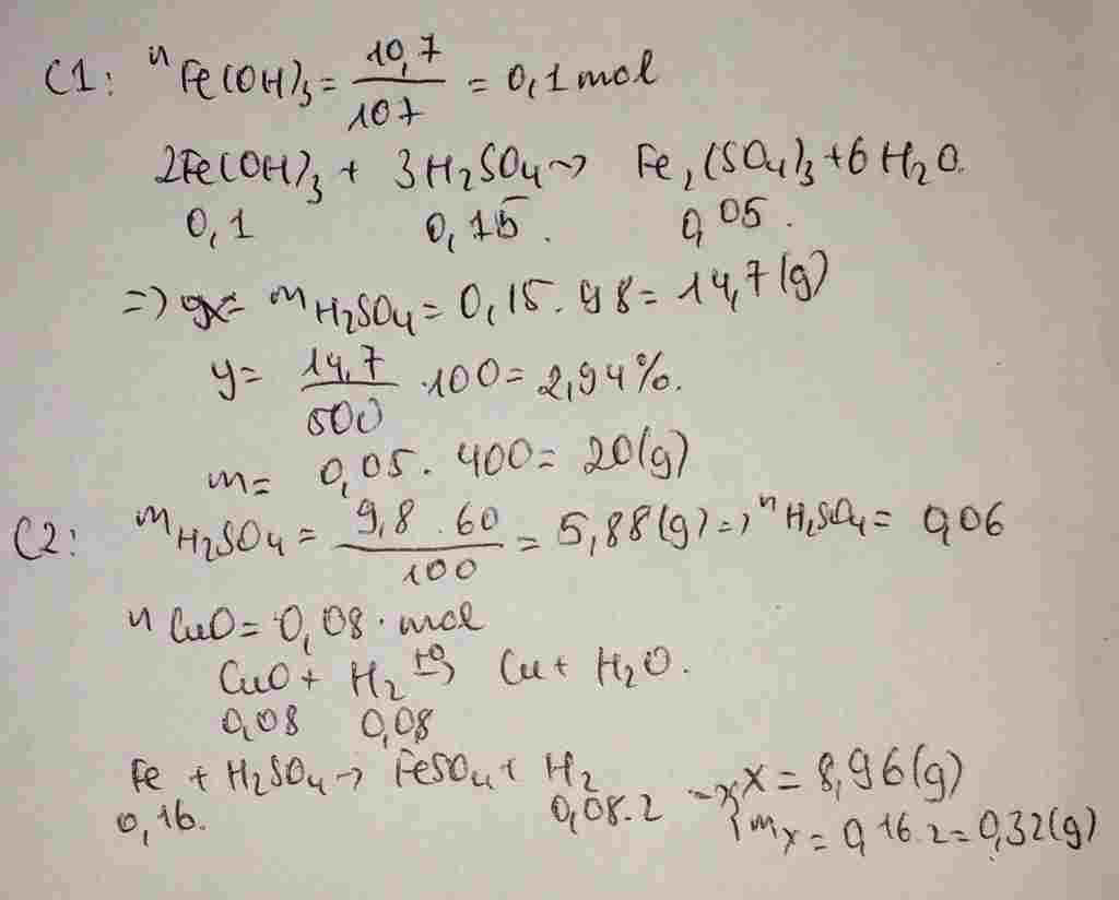 hoa-hoc-lop-8-c1-cho-10-7-g-fe-oh-3-vao-500g-dung-dich-h2so4-y-vua-du-dc-dung-dich-biet-bazo-ait