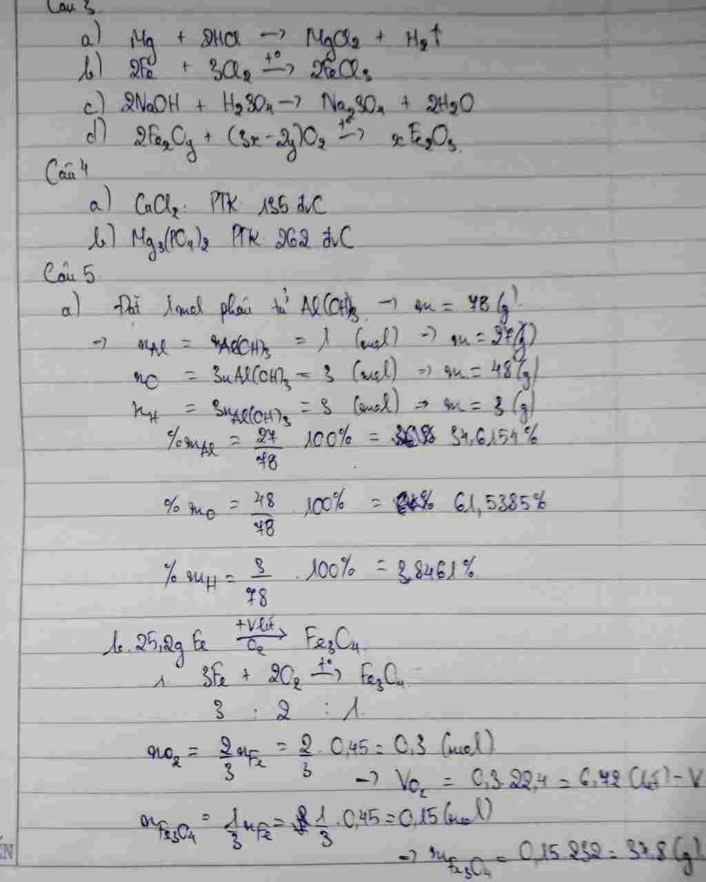 hoa-hoc-lop-8-cau3-lap-pthh-cua-cac-phan-ung-sau-a-mg-hcl-mgcl2-h2-b-fe-cl2-fecl3