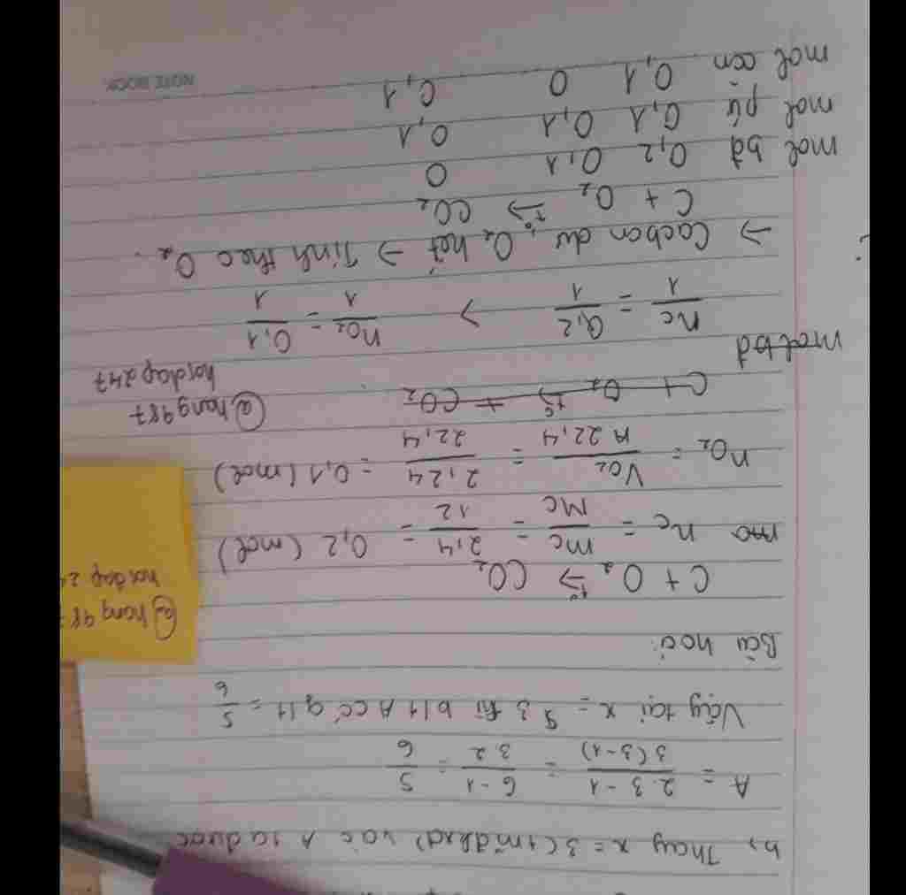 hoa-hoc-lop-8-cho-2-4g-cacbon-tac-dung-voi-2-24-l-oi-a-tinh-so-g-cacbonnic-sau-phan-ung-b-tinh-s