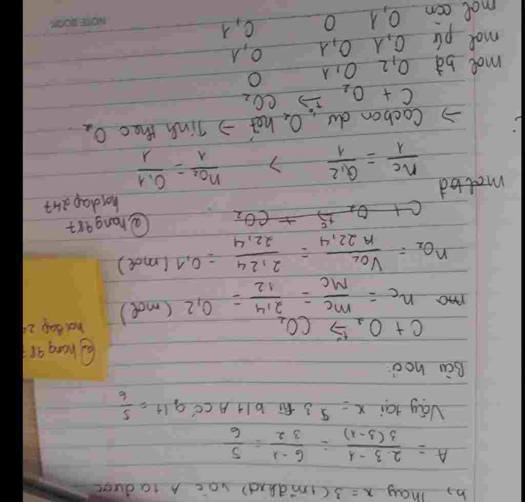 hoa-hoc-lop-8-cho-2-4g-cacbon-tac-dung-voi-2-24-l-oi-a-tinh-so-g-cacbonnic-sau-phan-ung-b-tinh-s