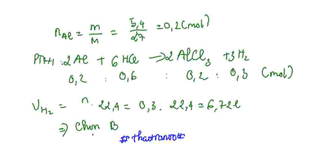 hoa-hoc-lop-8-cho-5-4-gam-al-tac-dung-het-voi-ait-hcl-thi-the-tich-khi-h2-thu-duoc-o-dktc-la-bao