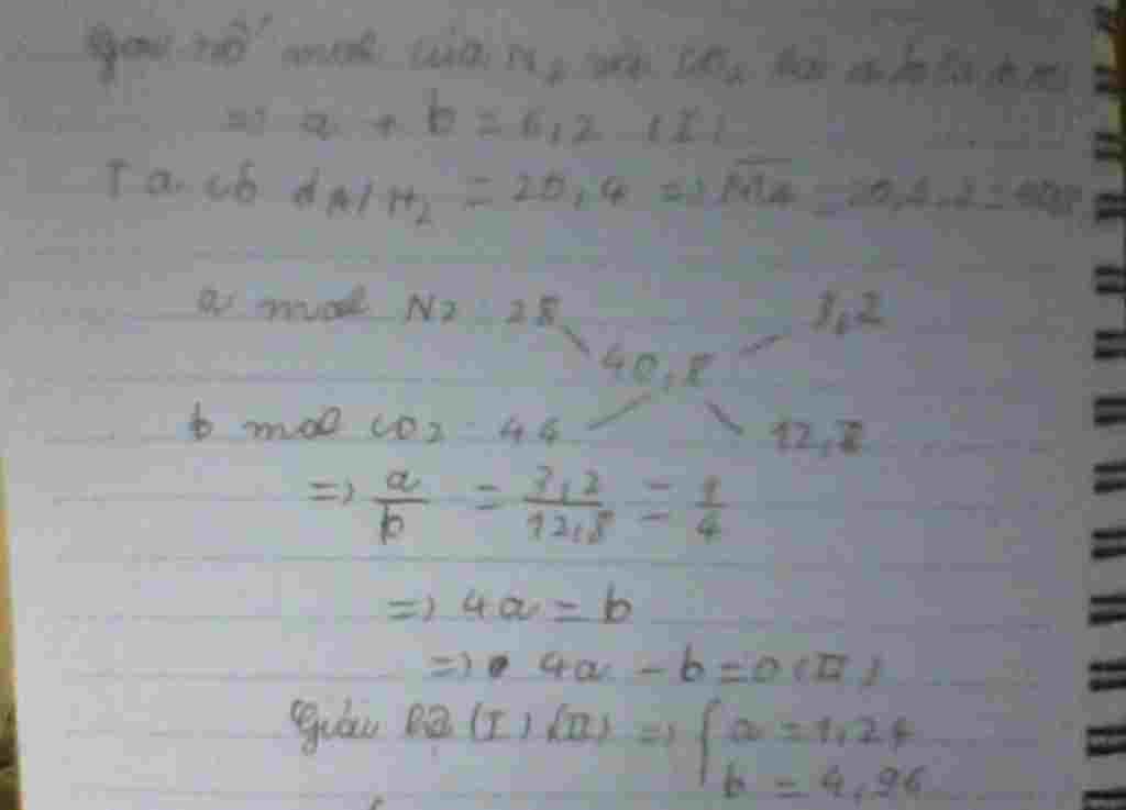 hoa-hoc-lop-8-cho-6-2-mol-hon-hop-khi-a-gom-n2-va-co2-ti-khoi-cua-a-so-voi-h2-la-20-4-thanh-phan