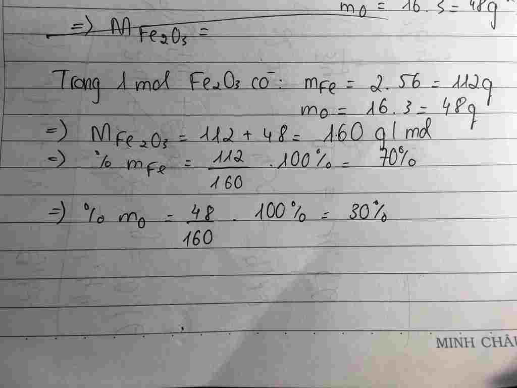 hoa-hoc-lop-8-hay-tinh-thanh-phan-phan-tram-theo-khoi-luong-cua-fe-va-o-trong-hop-chat-fe2o2