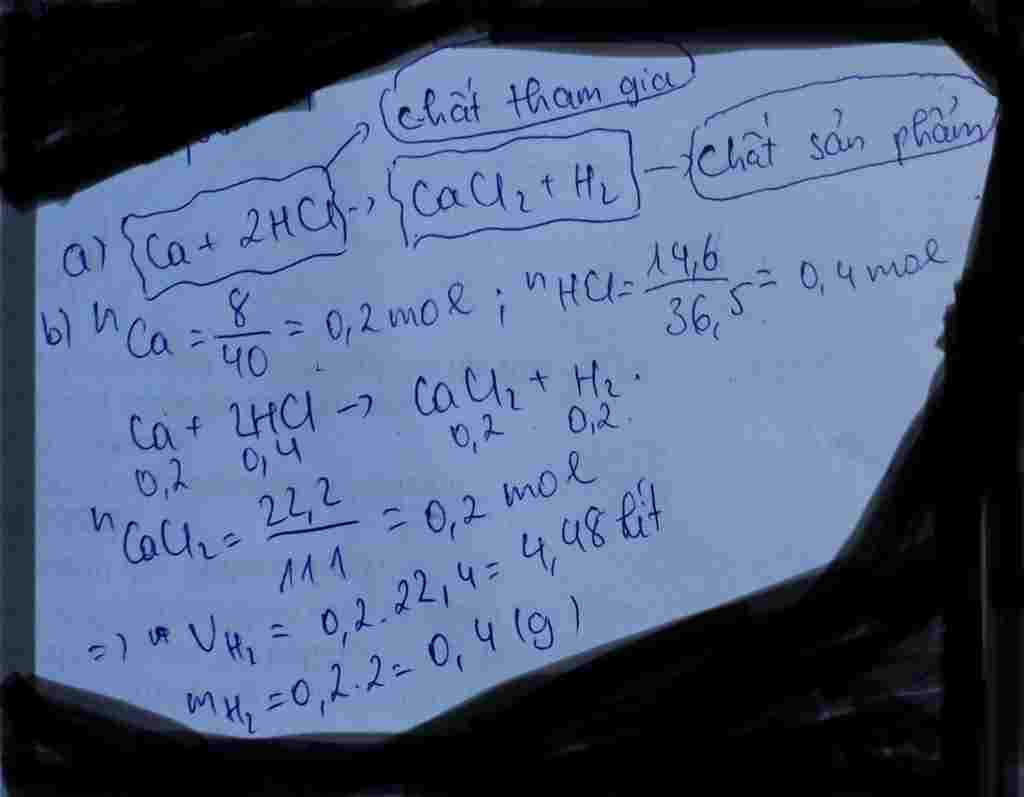 hoa-hoc-lop-8-hoa-tan-8g-cani-trong-14-6g-ait-clohidric-tao-tu-h-va-cl-thu-duoc-khi-hidro-va-22