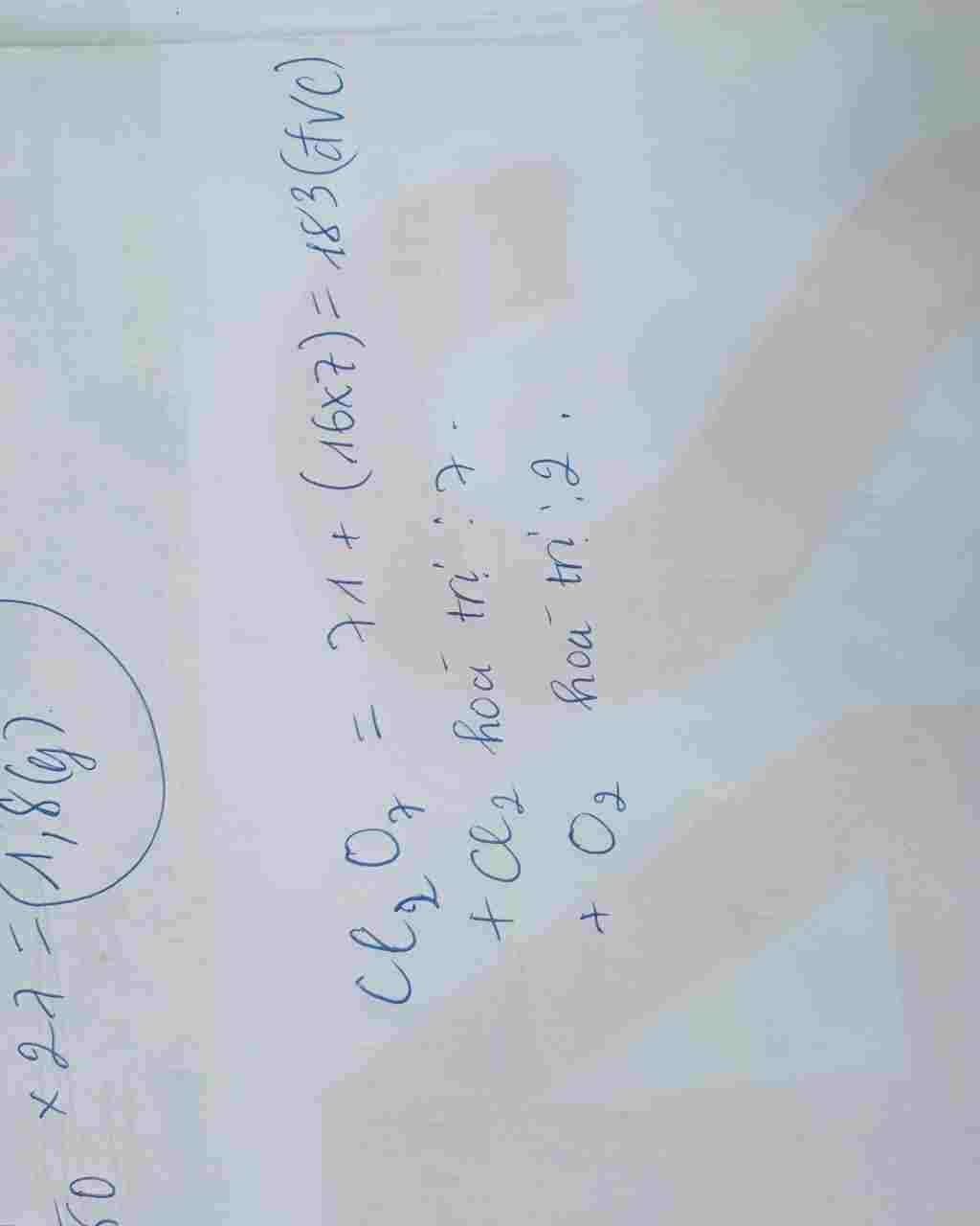 hoa hoc lop 8 mot hop chat co cong thuc phan tu la cloy va co phan tu khoi la 183 dvc hay ac din hoa-hoc-lop-8-mot-hop-chat-co-cong-thuc-phan-tu-la-cloy-va-co-phan-tu-khoi-la-183-dvc-hay-ac-din