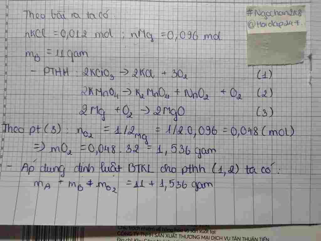 hoa-hoc-lop-8-nung-m-gam-hon-hop-a-gom-kmno4-va-kclo3-ta-thu-duoc-chat-ran-b-va-khi-o2-biet-kclo