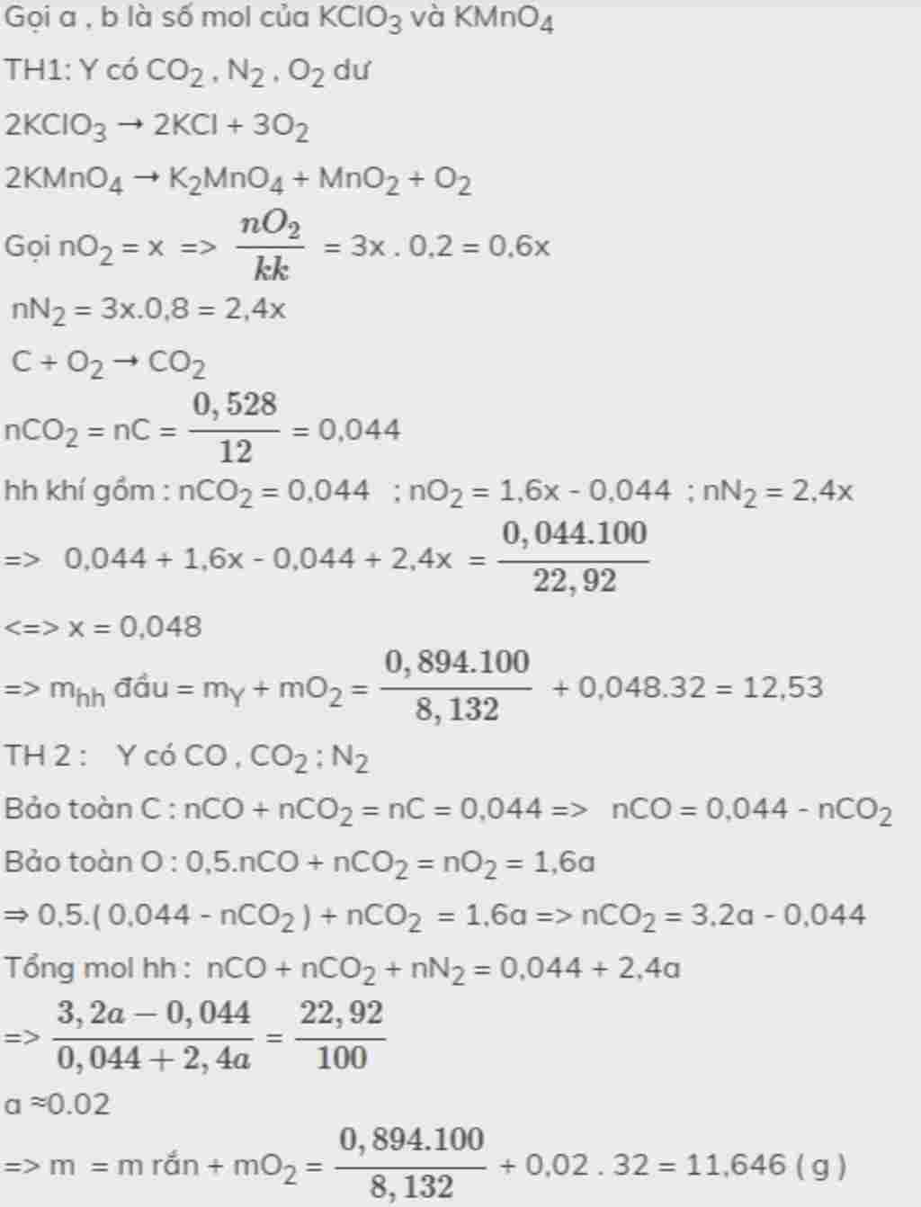 hoa-hoc-lop-8-nung-m-gam-hon-hop-a-gom-kmno4-va-kclo3-ta-thu-duoc-chat-ran-b-va-khi-o2-biet-kclo