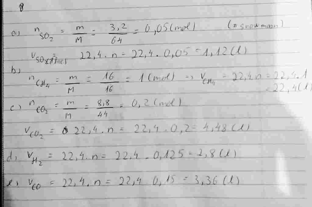 hoa-hoc-lop-8-tinh-the-tich-cua-cac-chat-sau-o-dktc-a-3-2-g-so2-b-16g-ch4-c-8-8g-co2-d-0-125-mol