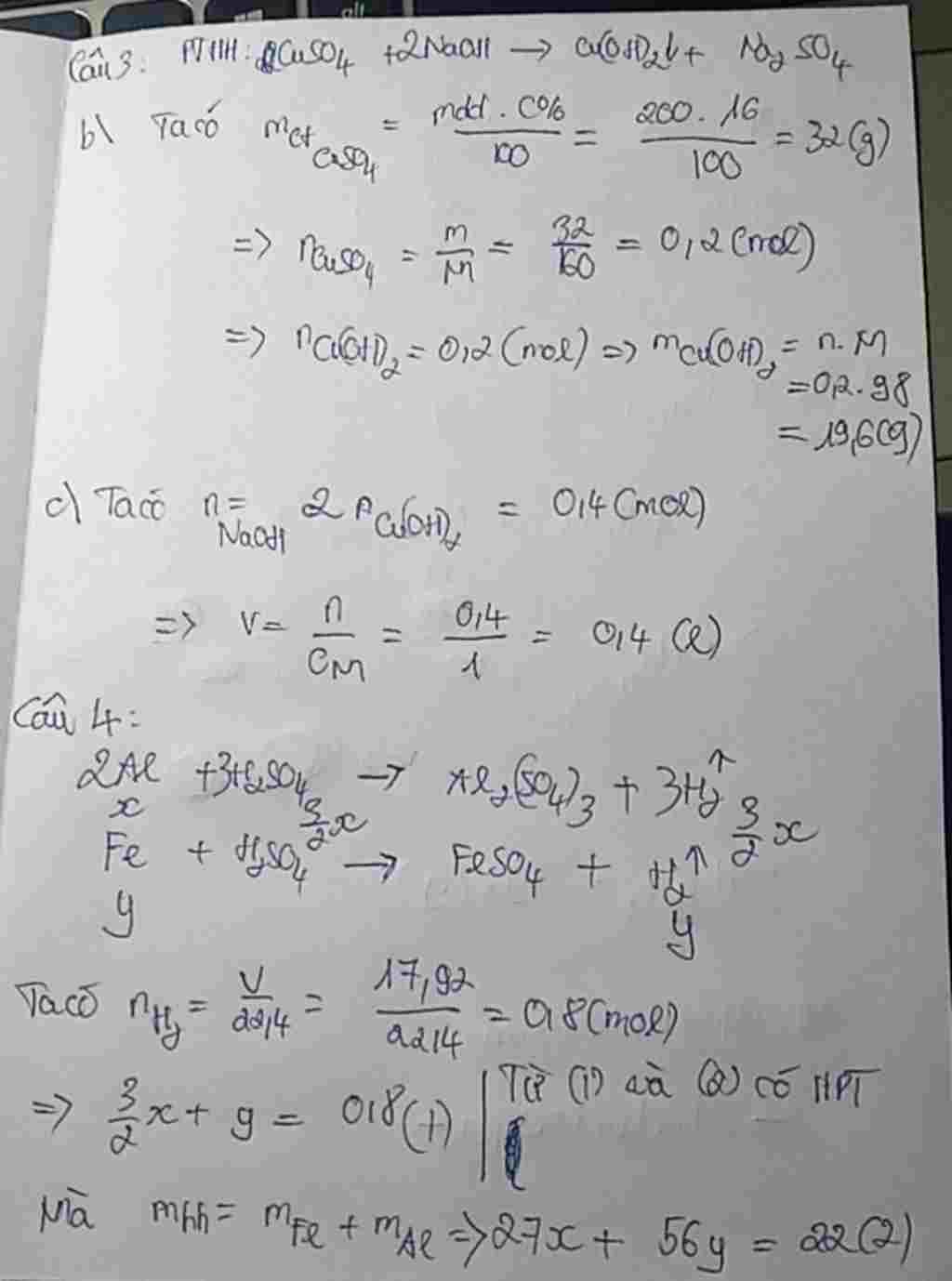 hoa-hoc-lop-9-cau-3-2d-cho-200-gam-dung-dich-cuso4-16-tac-dung-vua-du-voi-dung-dich-naoh-1m-loc