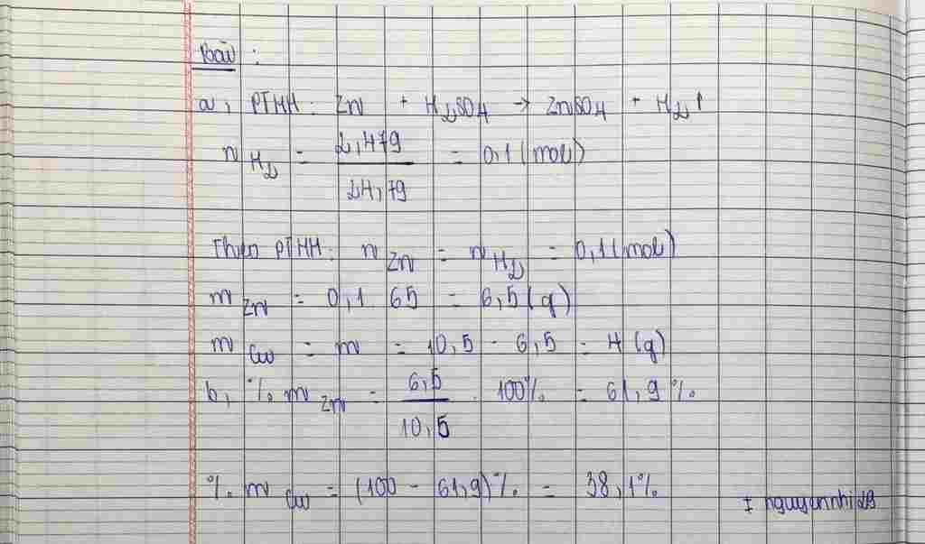 hoa-hoc-lop-9-cho-10-5-gam-hon-hop-2-kim-loai-cu-zn-vao-dung-dich-h-2-so-4-loang-du-nguoi-ta-thu
