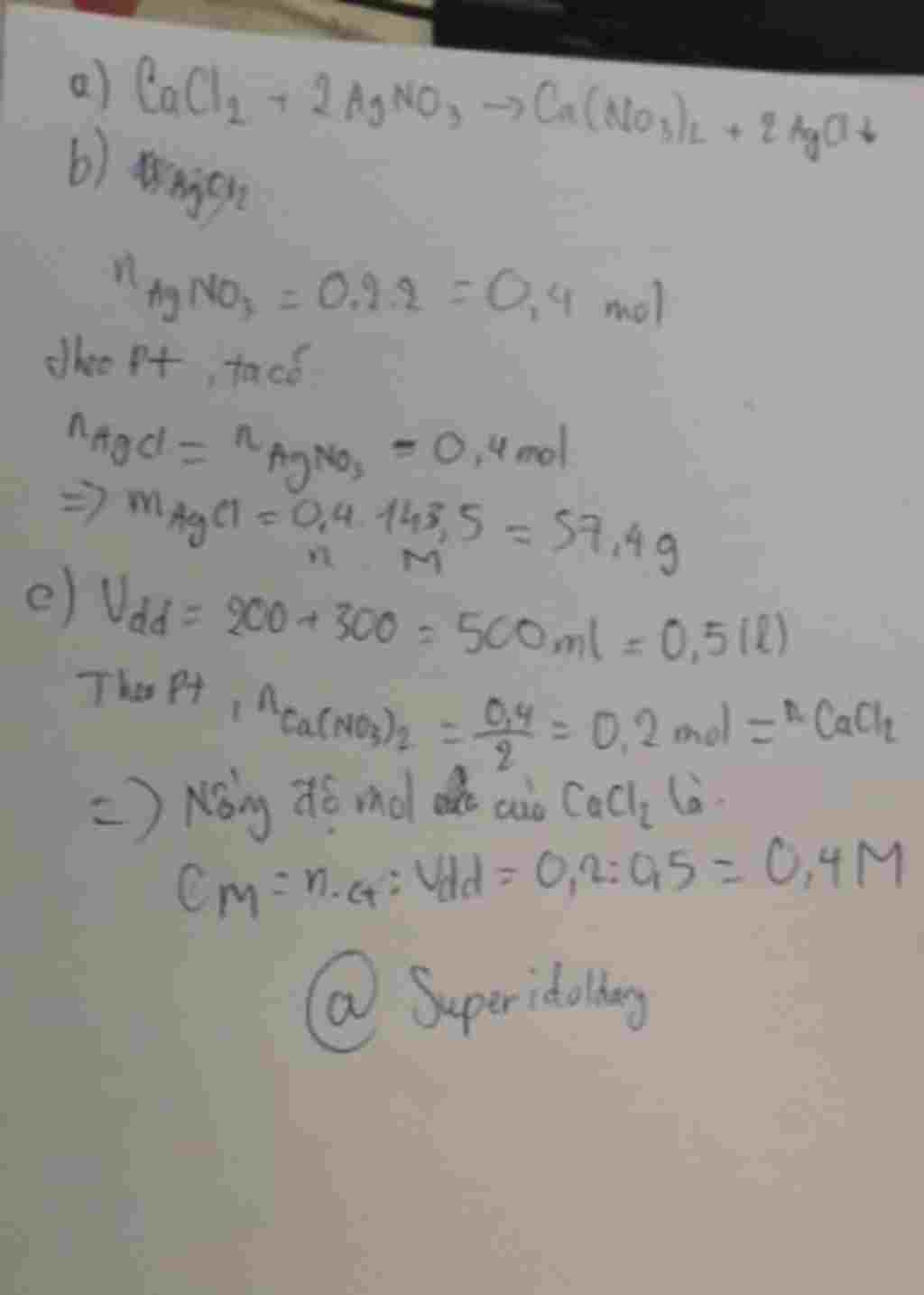 hoa-hoc-lop-9-cho-200ml-dung-dich-agno3-2m-tac-dung-voi-300ml-dung-dich-cacl2-a-viet-phuong-trin