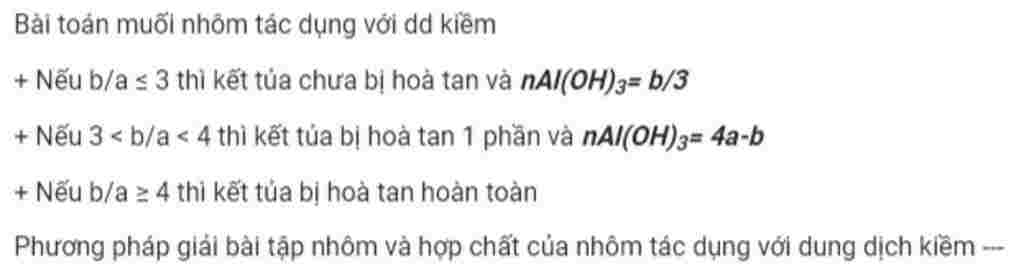 hoa-hoc-lop-9-cho-500-ml-dung-dich-naoh-1m-vao-100-ml-dung-dich-alcl3-1m-thu-duoc-dung-dich-cho