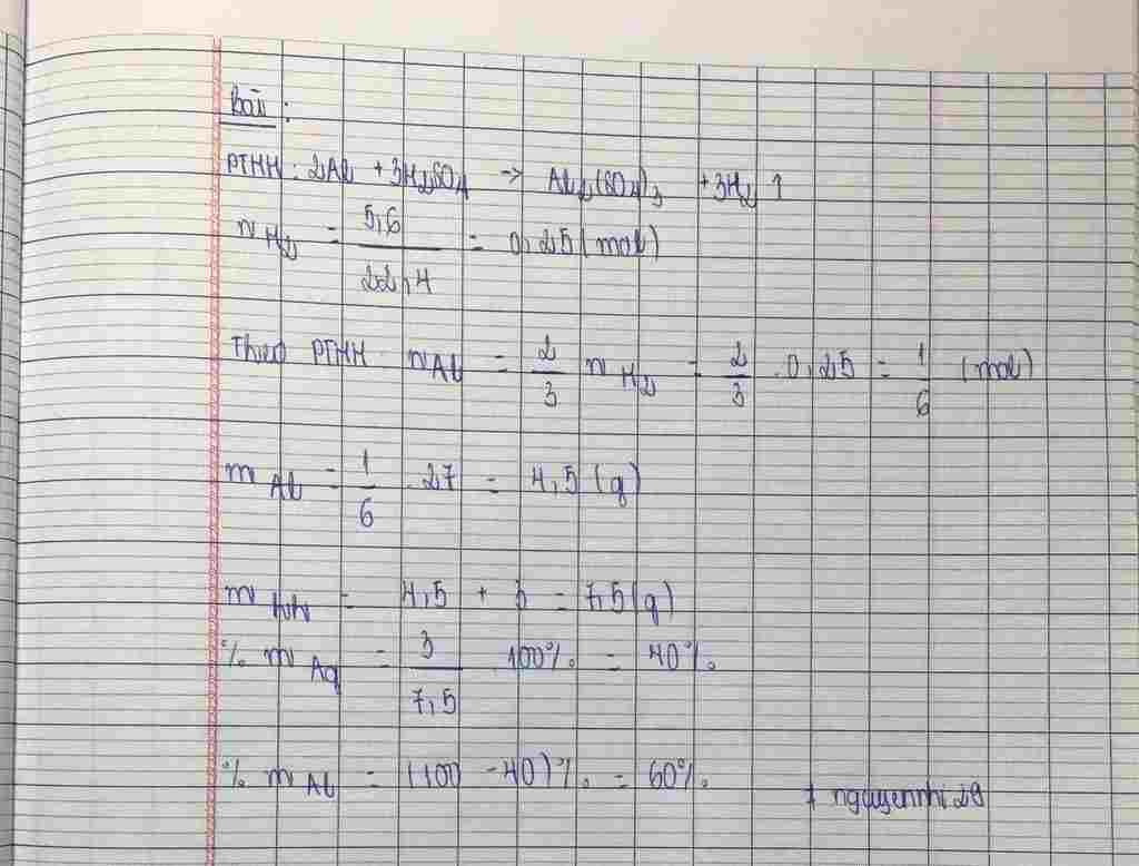 hoa-hoc-lop-9-cho-mot-hon-hop-gom-al-va-ag-phan-ung-voi-dung-dich-ait-h2so4-thu-duoc-5-6-lit-h2