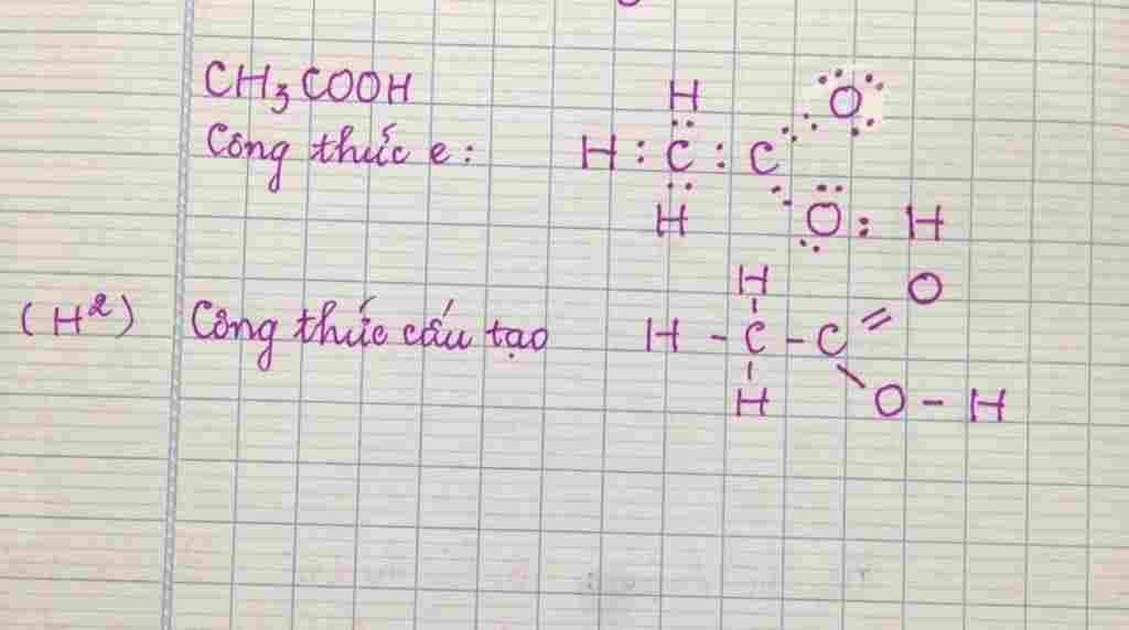 hoa-hoc-lop-9-cong-thuc-electron-cua-ch3cooh