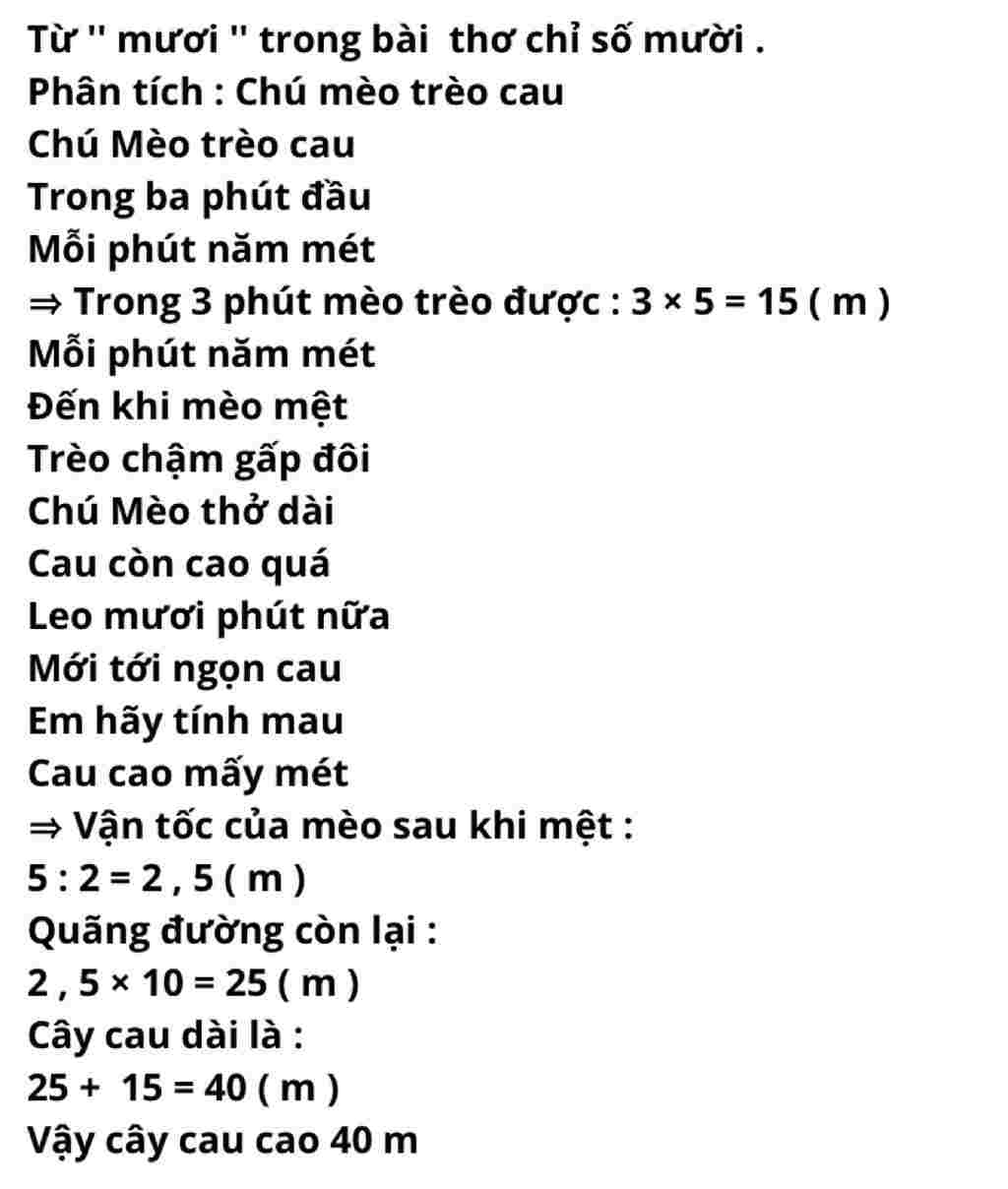 Toán Lớp 1: Từ mươi thế này thì tính chiều cao của cây cau ra sao ạ ???. Giả sử tôi có bài toán đố lớp 1 mà tôi copy được trên mạng như sau : “Bà toan-lop-1-tu-muoi-the-nay-thi-tinh-chieu-cao-cua-cay-cau-ra-sao-a-gia-su-toi-co-bai-toan-do-lop