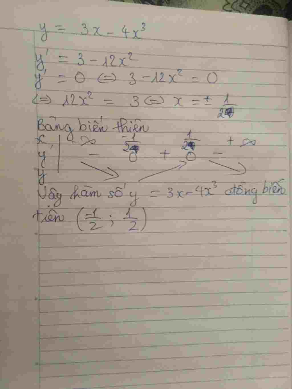 toan-lop-10-cau-19-cac-khoang-dong-bien-cua-ham-so-y-3-4-3-la