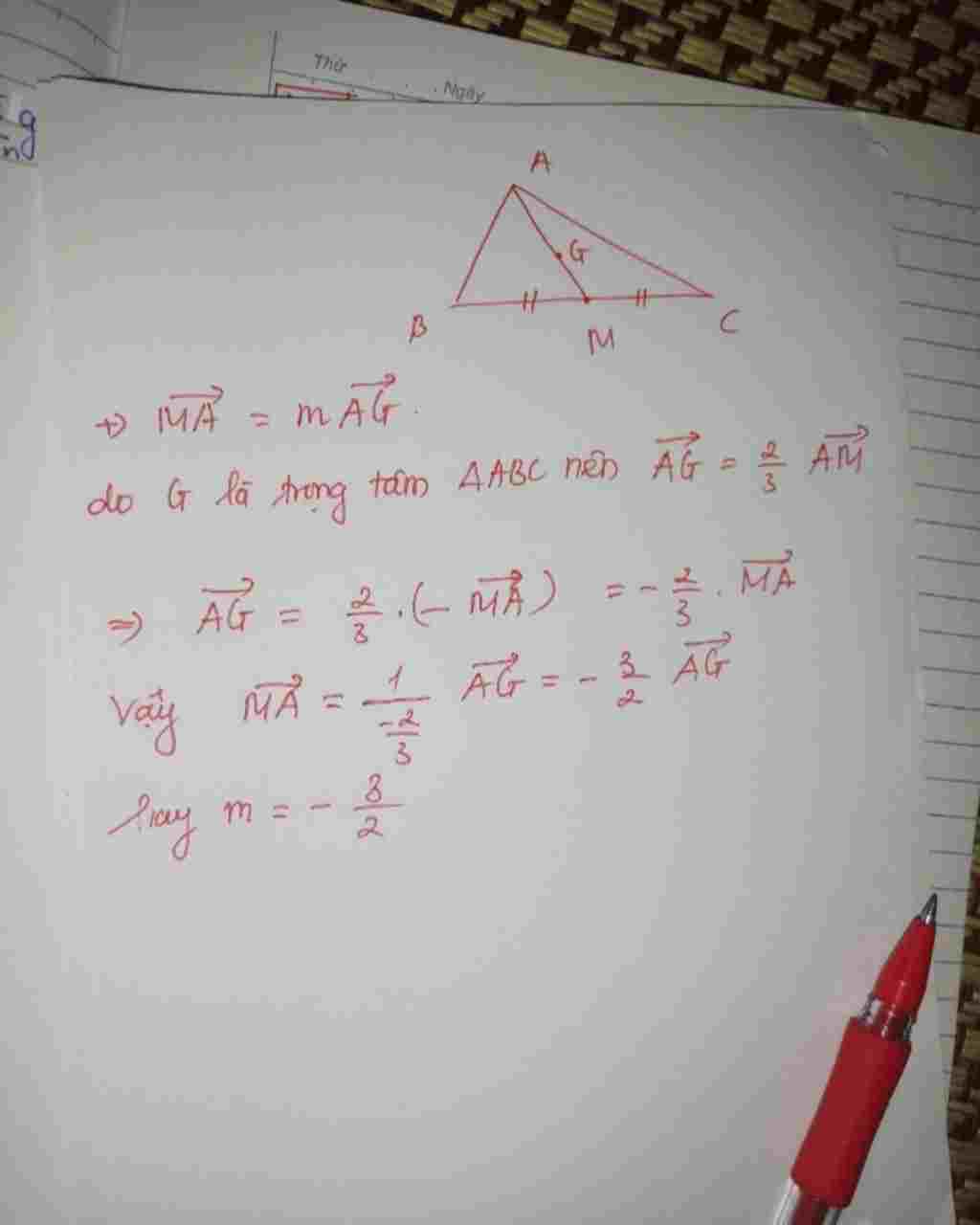toan-lop-10-cho-abc-co-trong-tam-g-va-m-la-trung-diem-bc-tim-k-trong-cac-dang-thuc-sau-a-vecam-k
