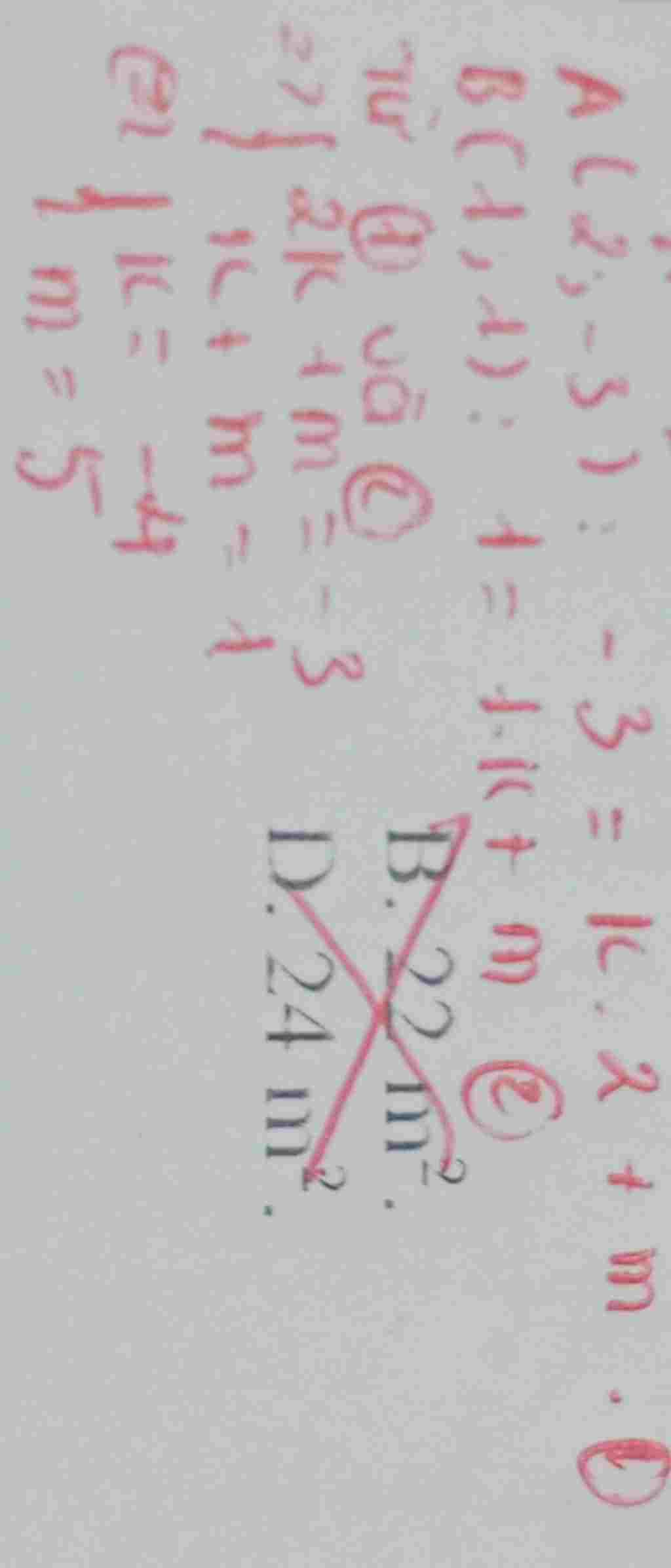 toan lop 10 cho hai diem a 2 3 b 1 1 ac dinh cac he so k m de do thi ham so y k m la duong trung toan-lop-10-cho-hai-diem-a-2-3-b-1-1-ac-dinh-cac-he-so-k-m-de-do-thi-ham-so-y-k-m-la-duong-trung