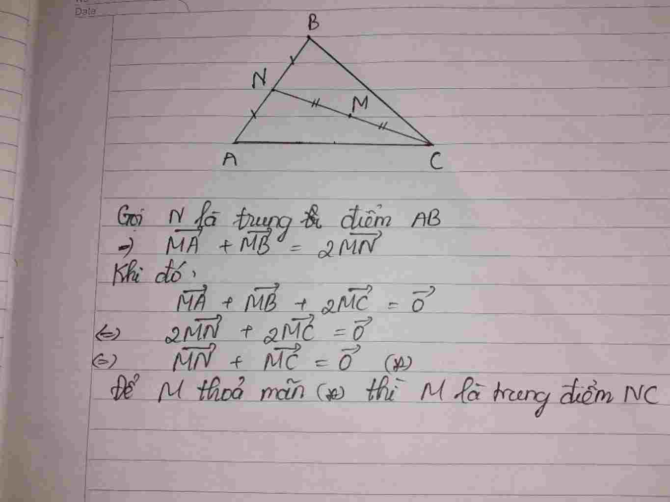 toan-lop-10-cho-tam-giac-abc-ac-dinh-vi-tri-diem-m-sao-cho-overrightarrow-ma-overrightarrow-mb-2