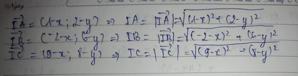 toan-lop-10-cho-tam-giac-abc-co-a-1-2-b-2-6-c-9-8-tim-tam-va-ban-kinh-duong-tron-ngoai-tiep-tam