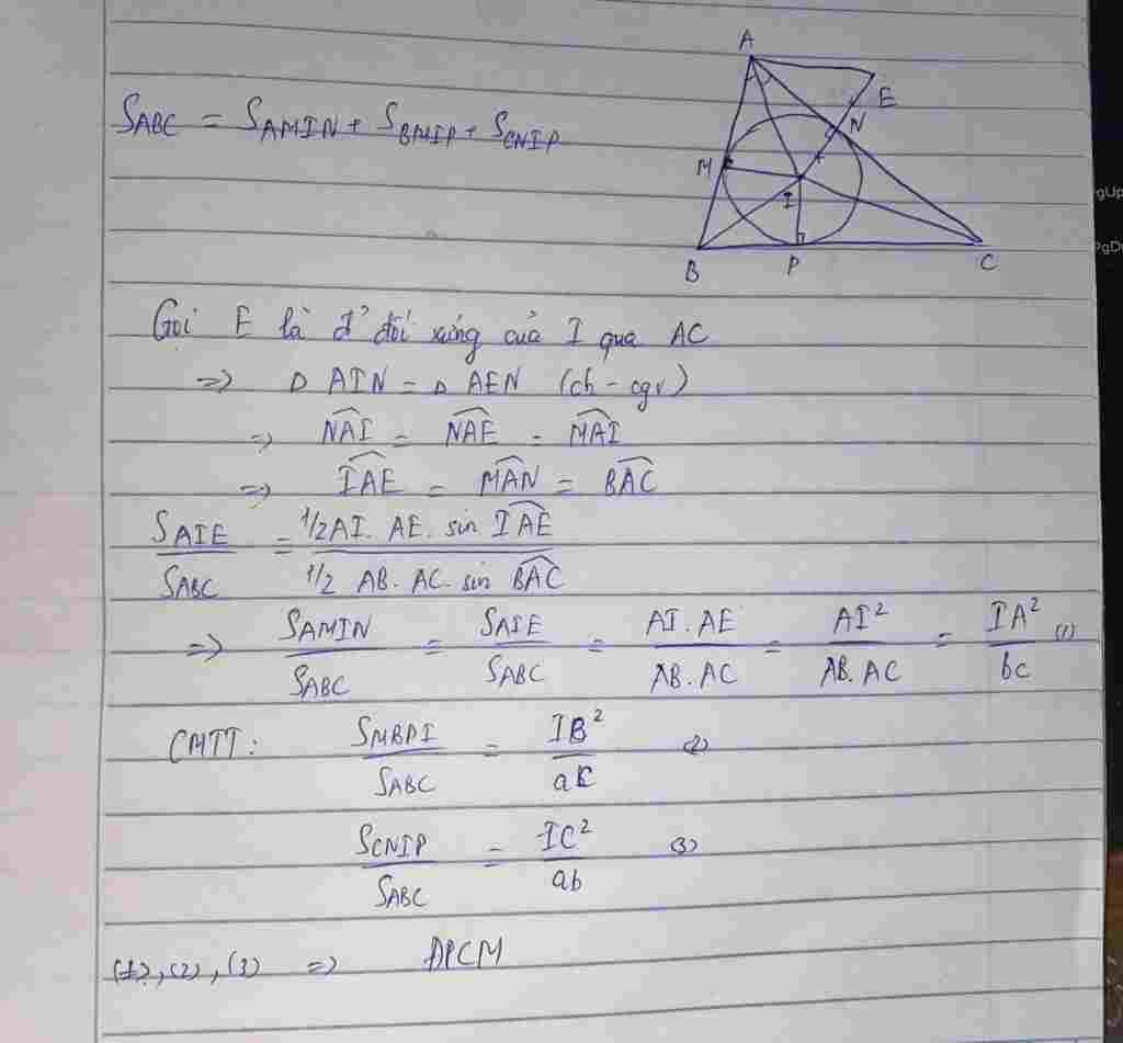 toan-lop-10-cho-tam-giac-abc-co-bc-a-ca-b-ab-c-goi-i-la-tam-duong-tron-noi-tiep-tam-giac-cmr-a-i