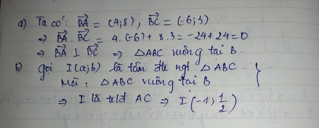 cho tam giác abc có a 5 b 4 c 3