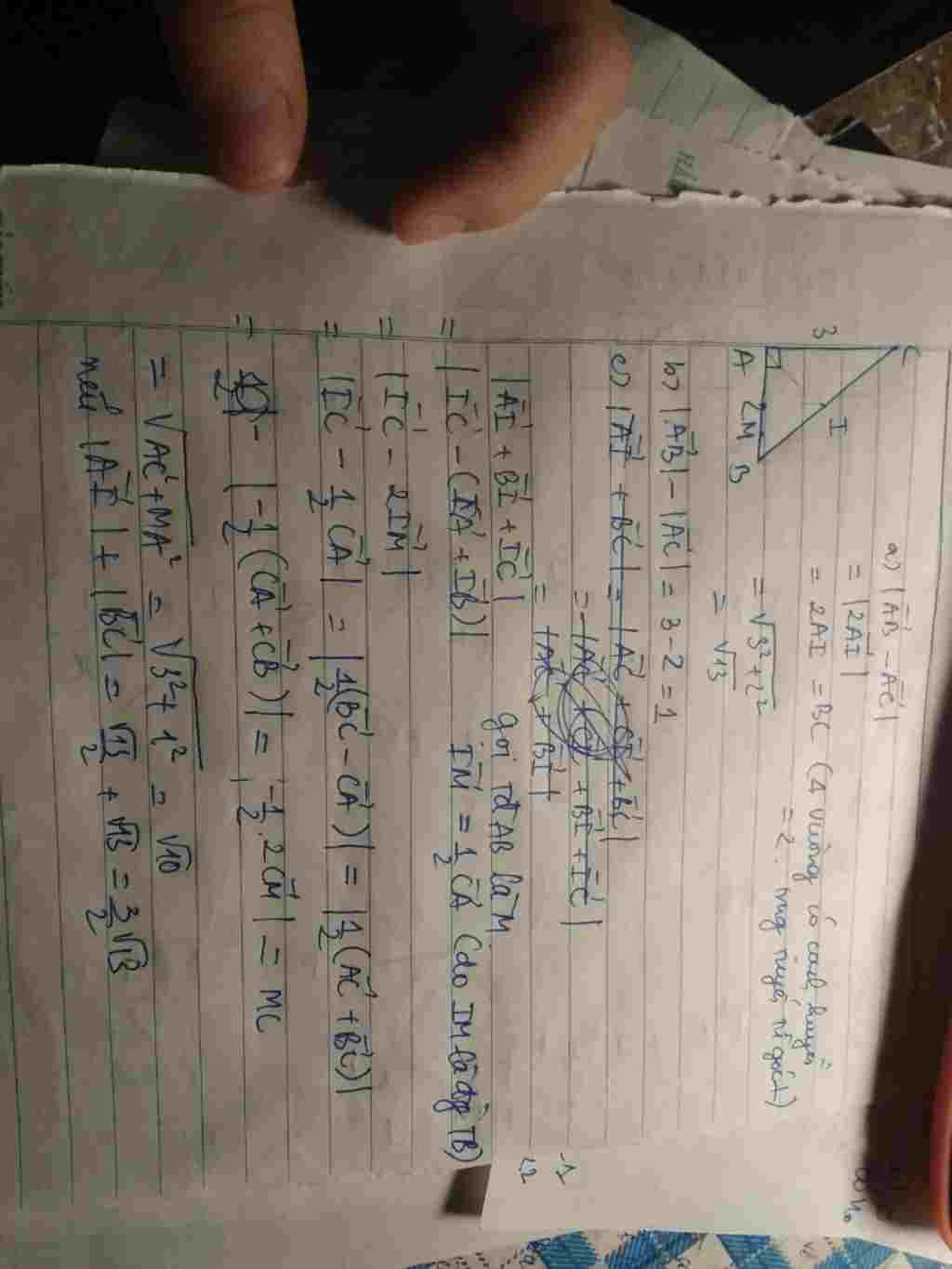 toan-lop-10-cho-tam-giac-abc-vuong-tai-a-biet-ab-2-ac-3-goi-l-la-trung-diem-cua-bc-tinh-do-dai-c