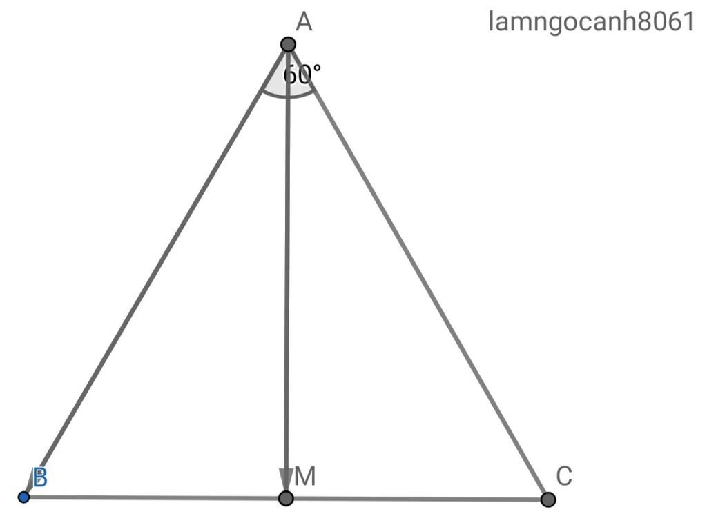 toan-lop-10-cho-tam-giac-deu-abc-goi-m-la-trung-diem-bc-tim-goc-giua-hai-vecto-ab-ah