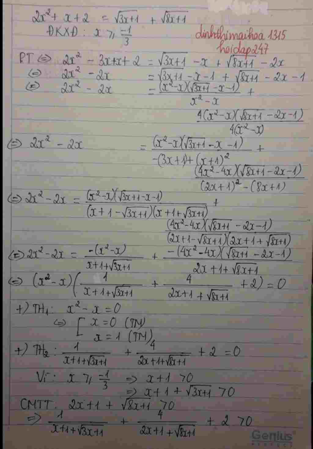 toan-lop-10-giai-phuong-trinh-2-2-2-sqrt-3-1-sqrt-8-1