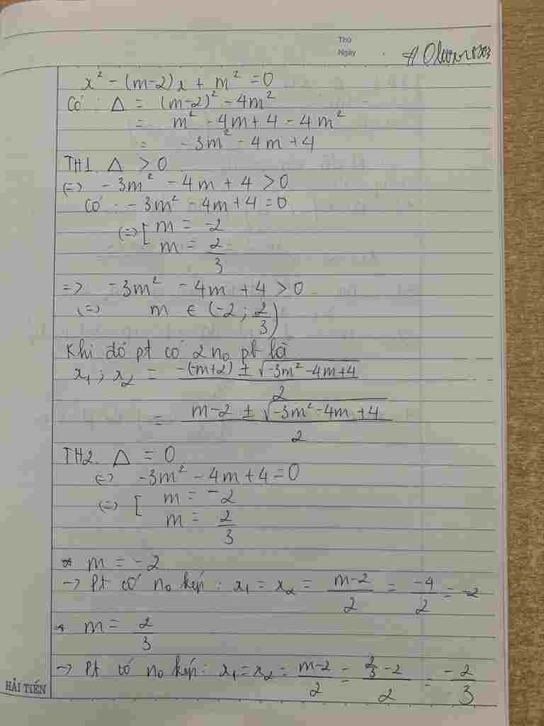 toan-lop-10-giai-va-bien-luan-phuong-trinh-m-2-m-0