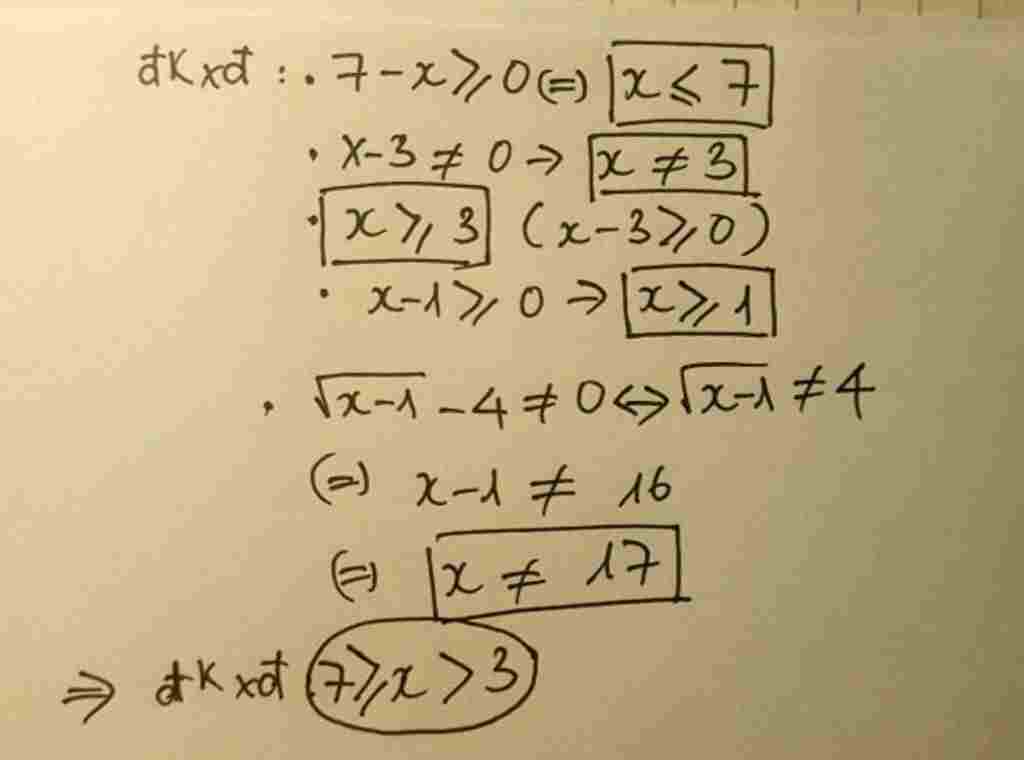 toan-lop-10-tim-dieu-kien-ac-dinh-cac-phuong-trinh-sau-dfrac-sqrt-7-3-sqrt-1-4-sqrt-3