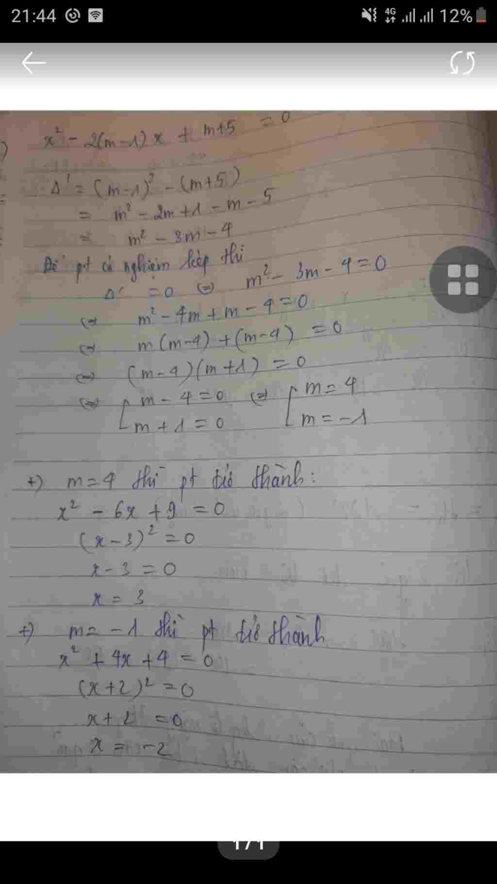 toan-lop-10-tim-m-de-phuong-trinh-2-2-m-1-m2-3m-0-co-nghiem-kep-voi-m-tim-duoc-tinh-nghiem-kep-d