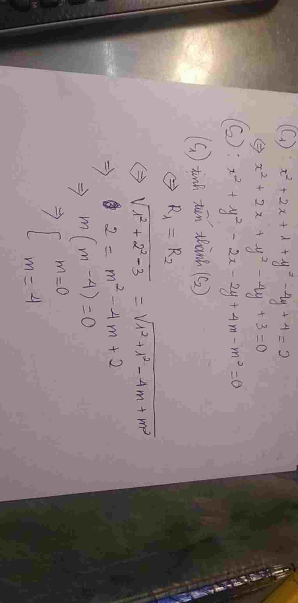 toan-lop-11-1-cho-2-duong-tron-c1-1-2-y-2-2-2-va-c2-2-y-2-2-2y-4m-m-2-0-voi-m-la-tham-so-thuc-co