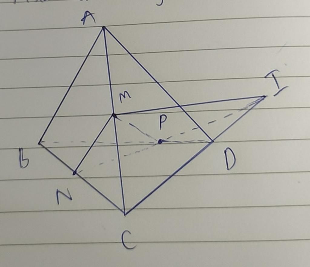 toan-lop-11-cho-bon-diem-a-b-c-va-d-khong-dong-phang-goi-m-va-n-lan-luot-la-trung-diem-cua-cac-d
