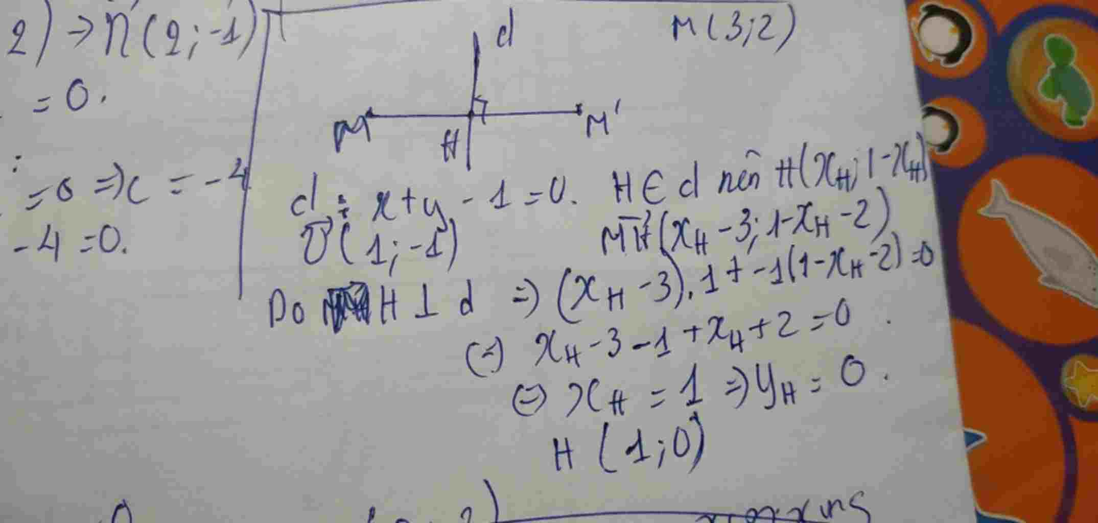 toan-lop-11-cho-trong-he-truc-oy-cho-duong-thang-d-y-1-0-va-m-3-2-tim-toa-do-diem-m-doi-ung-voi