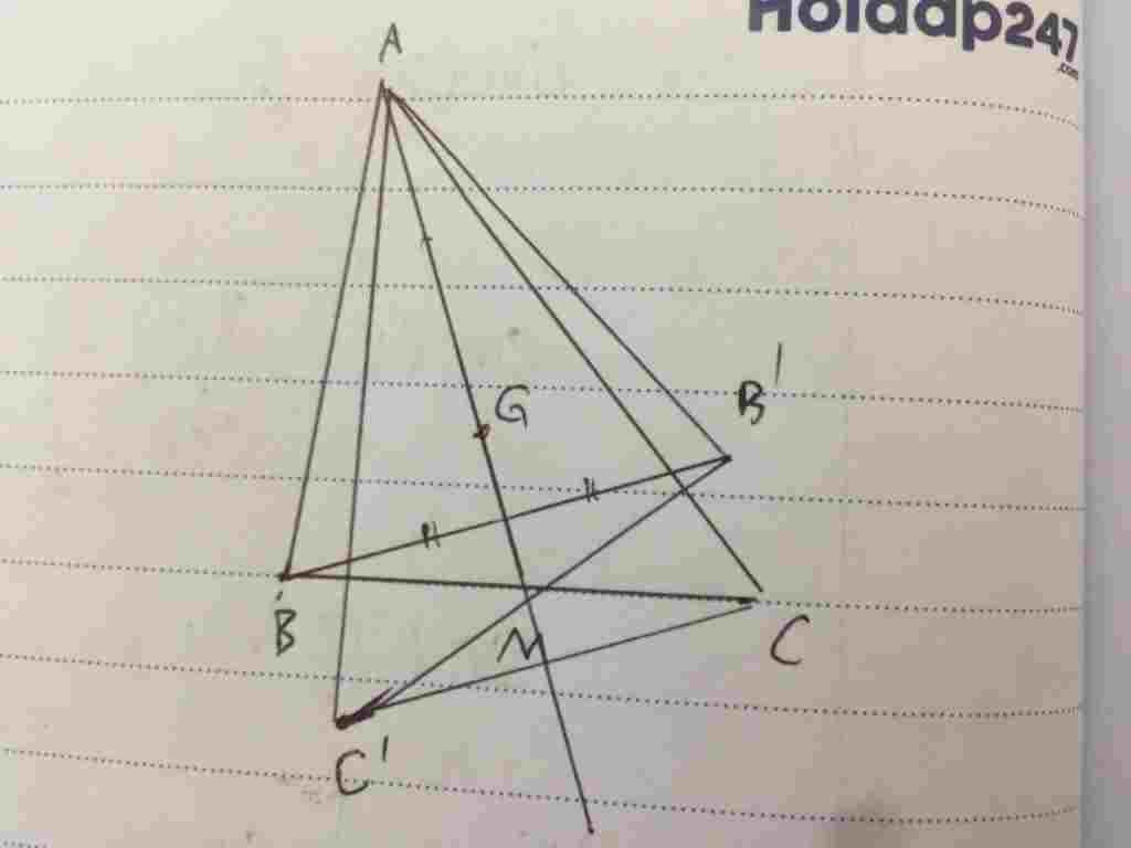 toan-lop-11-de-bai-dung-anh-cua-tam-giac-abc-qua-phep-doi-ung-truc-ag-g-la-trong-tam-tam-giac-ab