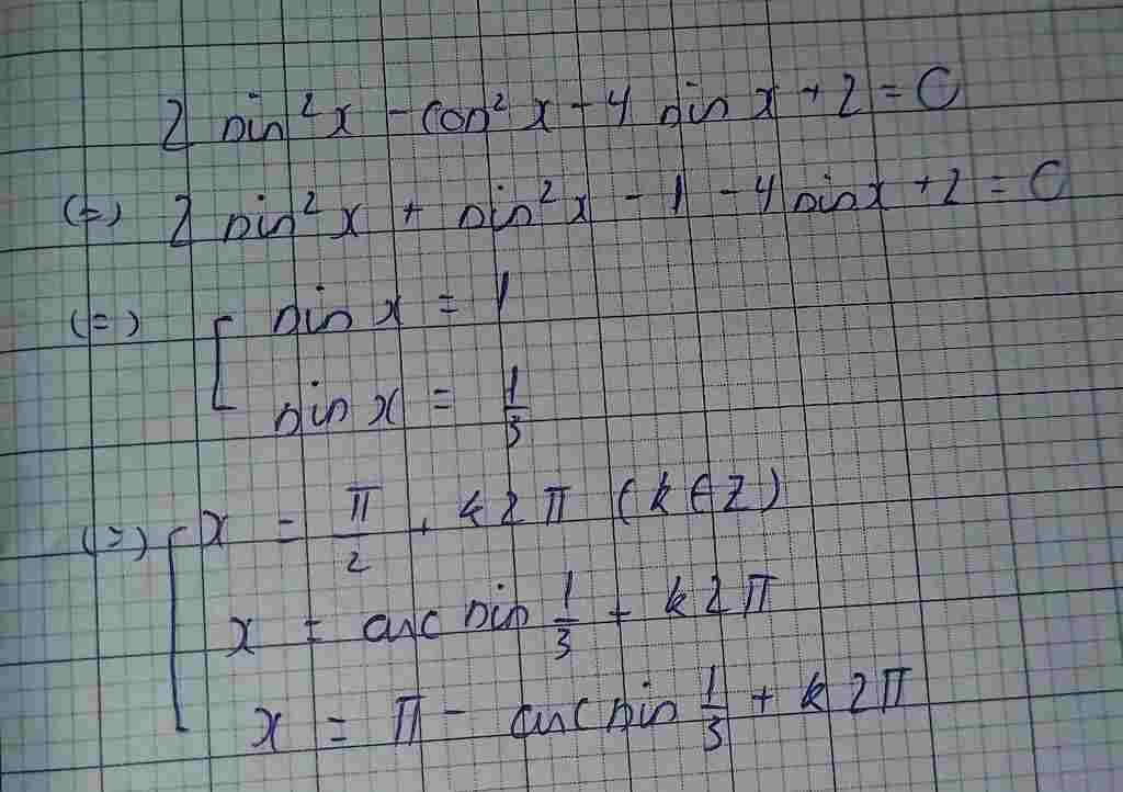 To n L p 11 Gi i Ph ng Tr nh 2 sin 2 x cos 2 x 4sinx 2 0 to-n-l-p-11-gi-i-ph-ng-tr-nh-2-sin-2-x-cos-2-x-4sinx-2-0