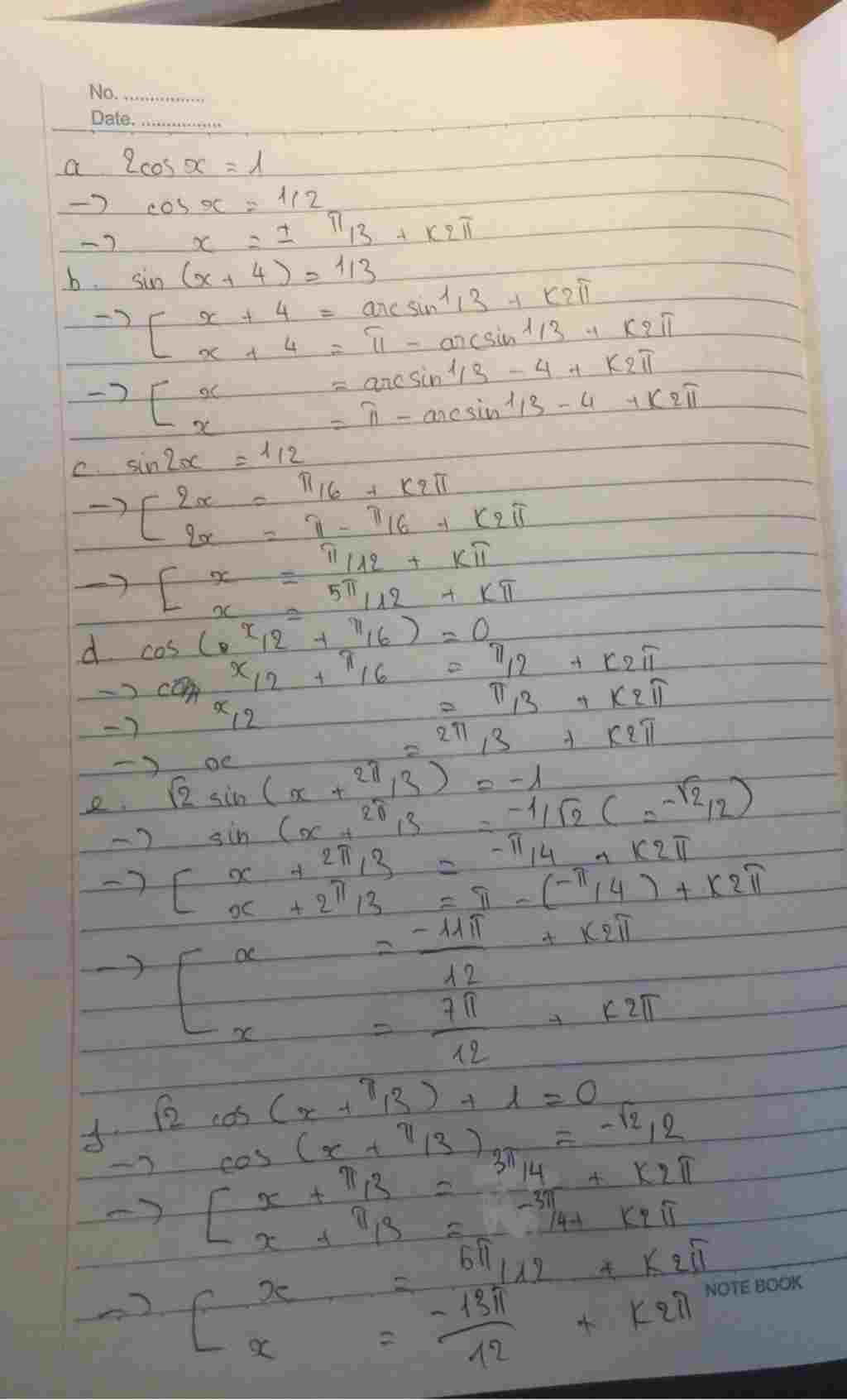 toan lop 11 giai phuong trinh sau luong giac a 2cos 1 b sin 4 1 3 c sin2 1 2 d cos 2 6 0 e 2 sin toan-lop-11-giai-phuong-trinh-sau-luong-giac-a-2cos-1-b-sin-4-1-3-c-sin2-1-2-d-cos-2-6-0-e-2-sin